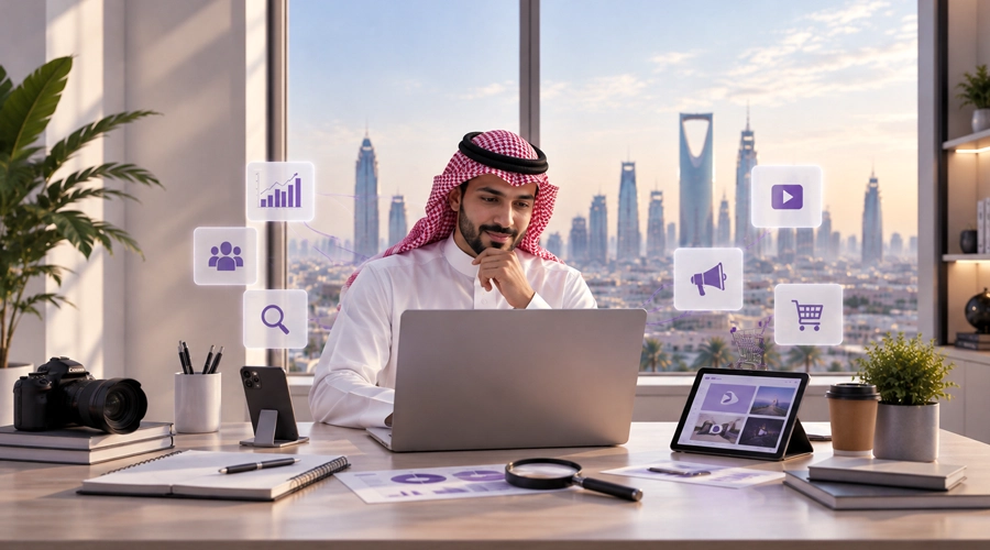 معلومات عن تخصص التسويق الالكتروني